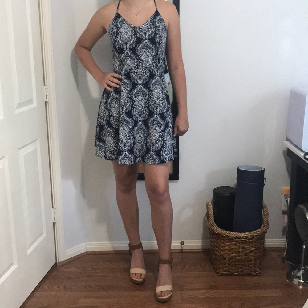 Pink Owl Paisley Dress